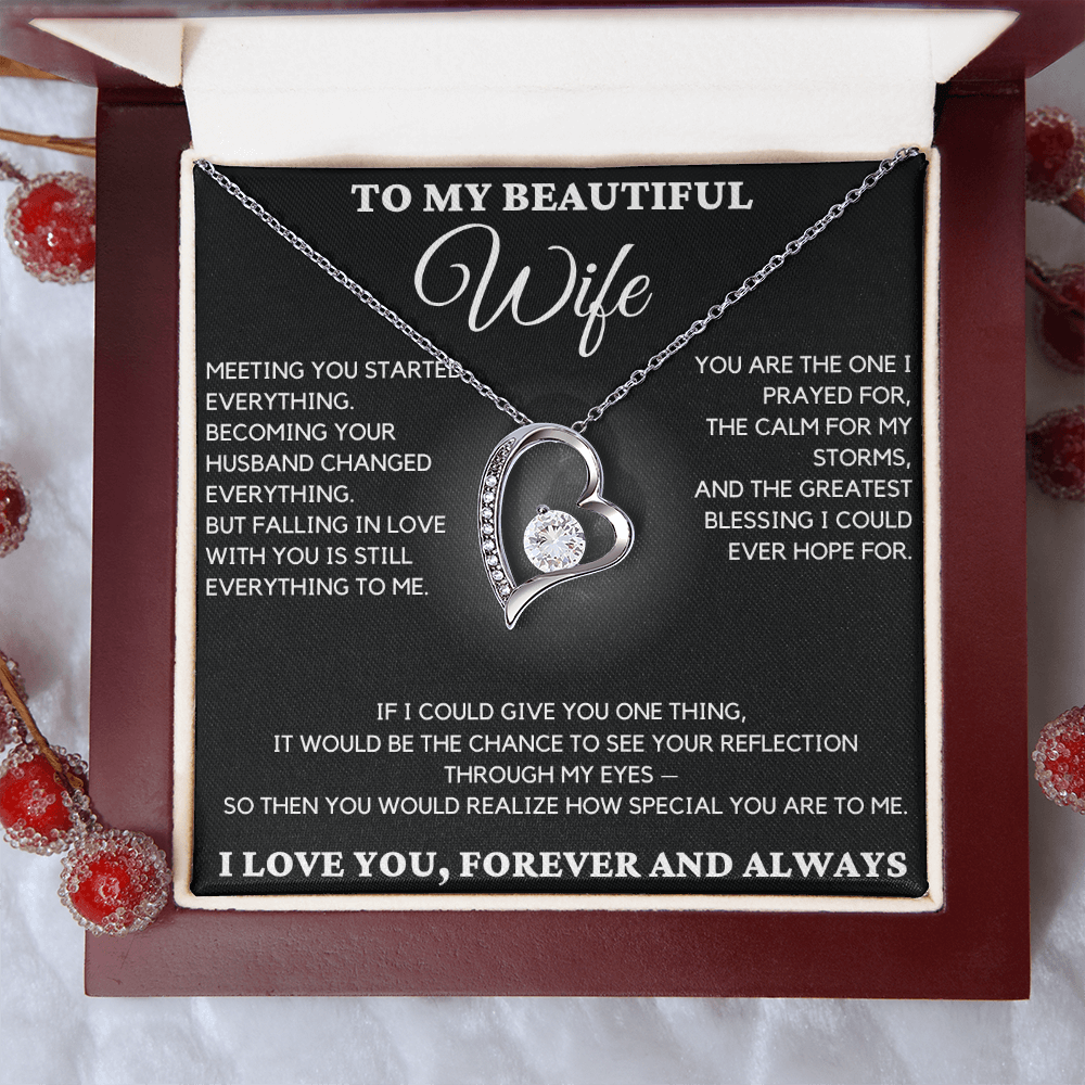 Gift For Wife From Husband - Meeting You Started Everything