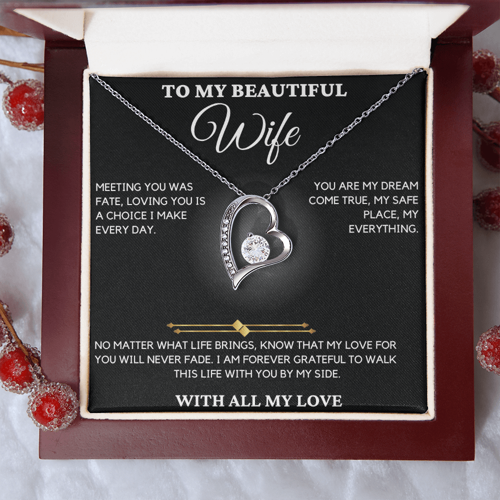 Gift For Wife From Husband - Meeting You Was Fate
