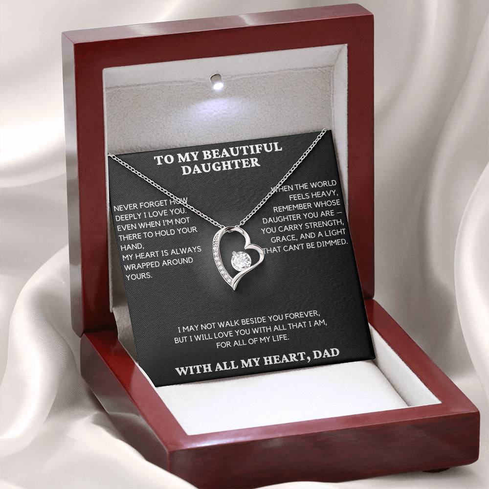 Gift For Daughter - Never Forget How Deeply I Love You