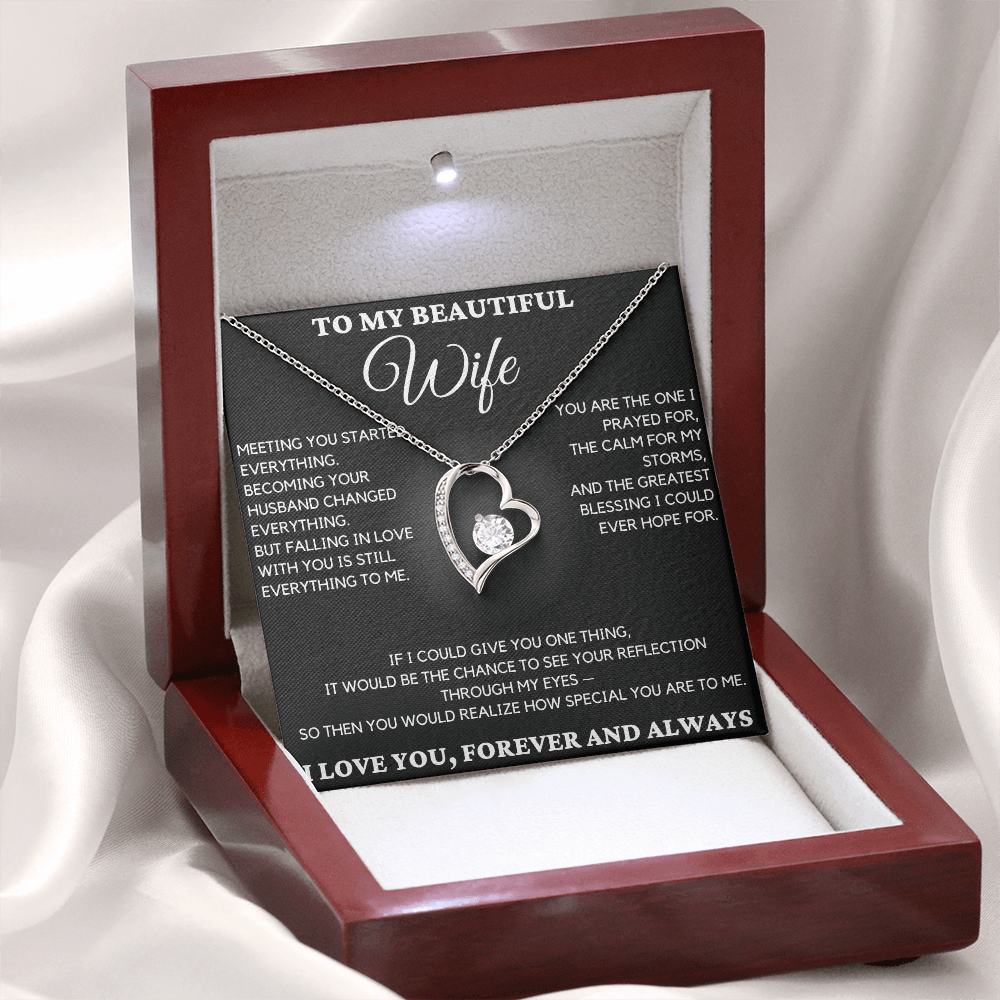 Gift For Wife From Husband - Meeting You Started Everything