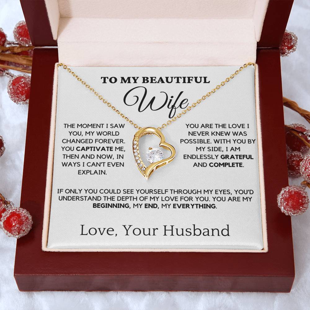 Gift For Wife From Husband - The Moment I Saw You