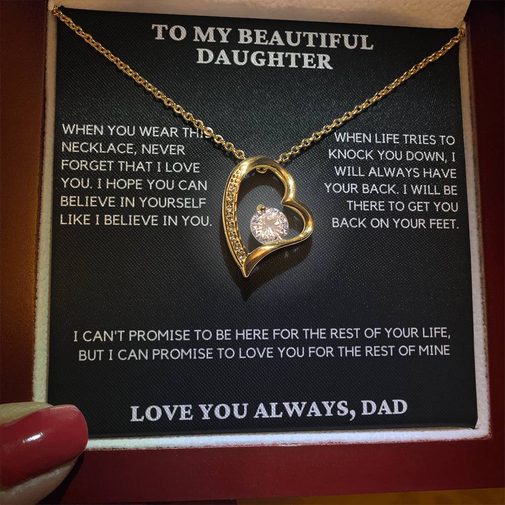 Gift For Daughter From Dad - When You Wear This
