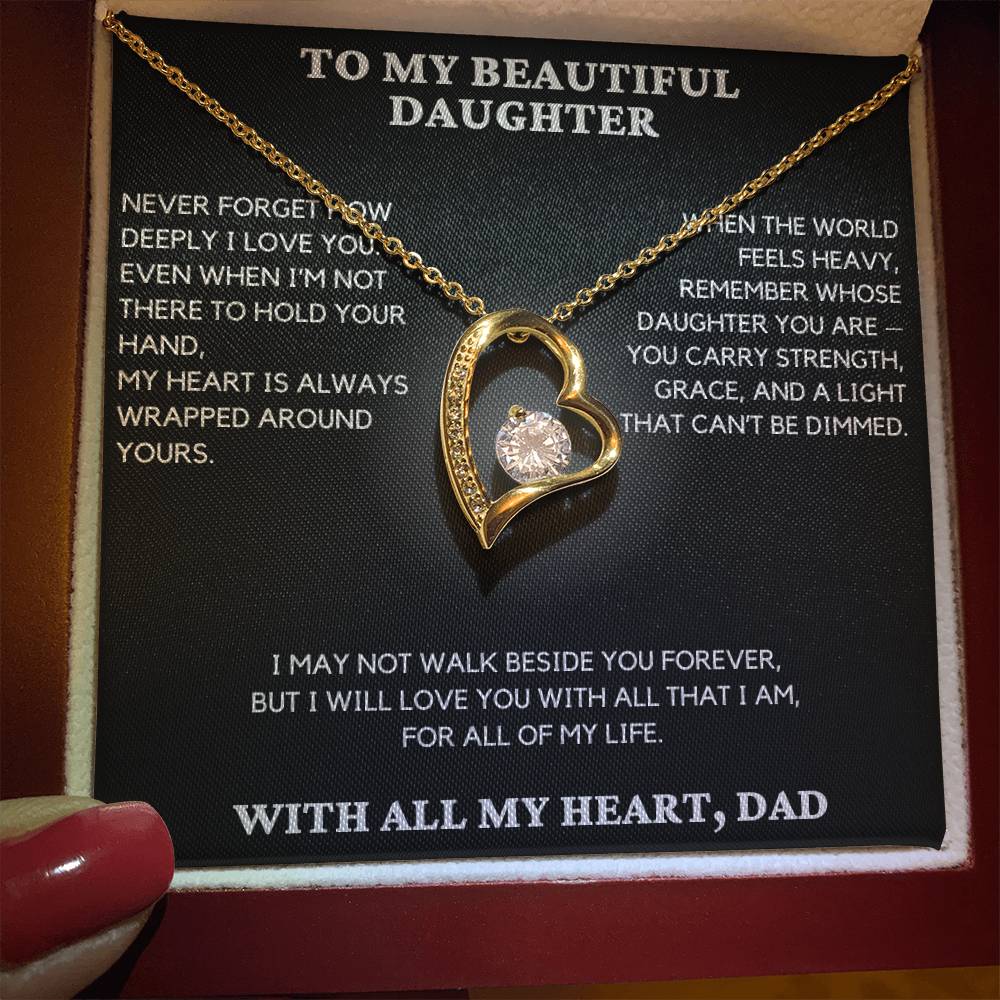 Gift For Daughter - Never Forget How Deeply I Love You