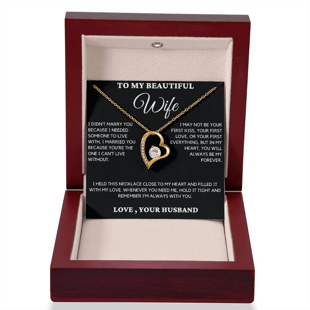 Gift For Wife From Husband - I Didn't Marry You Because