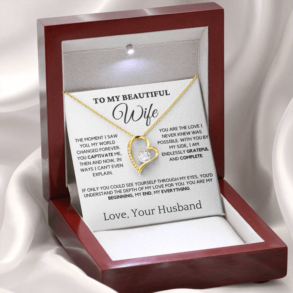 Gift For Wife From Husband - The Moment I Saw You