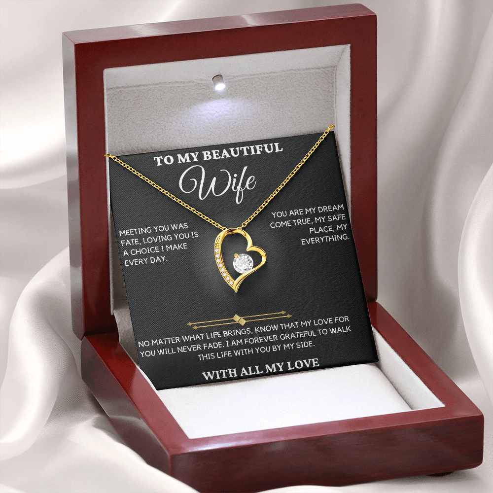 Gift For Wife From Husband - Meeting You Was Fate