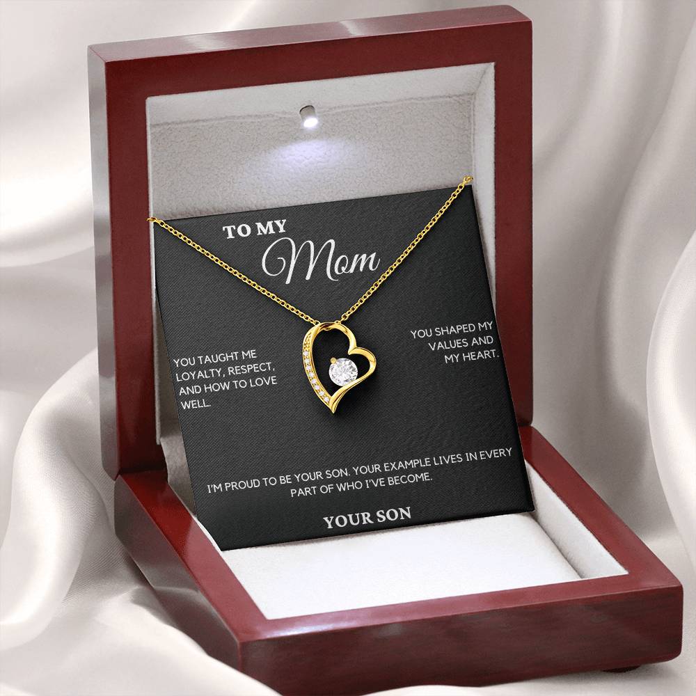 Gift For Mom From Son - You Taught Me Loyalty