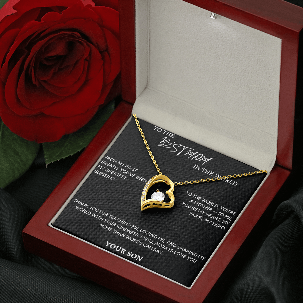 Gift For Mom From Son - From My First Breath
