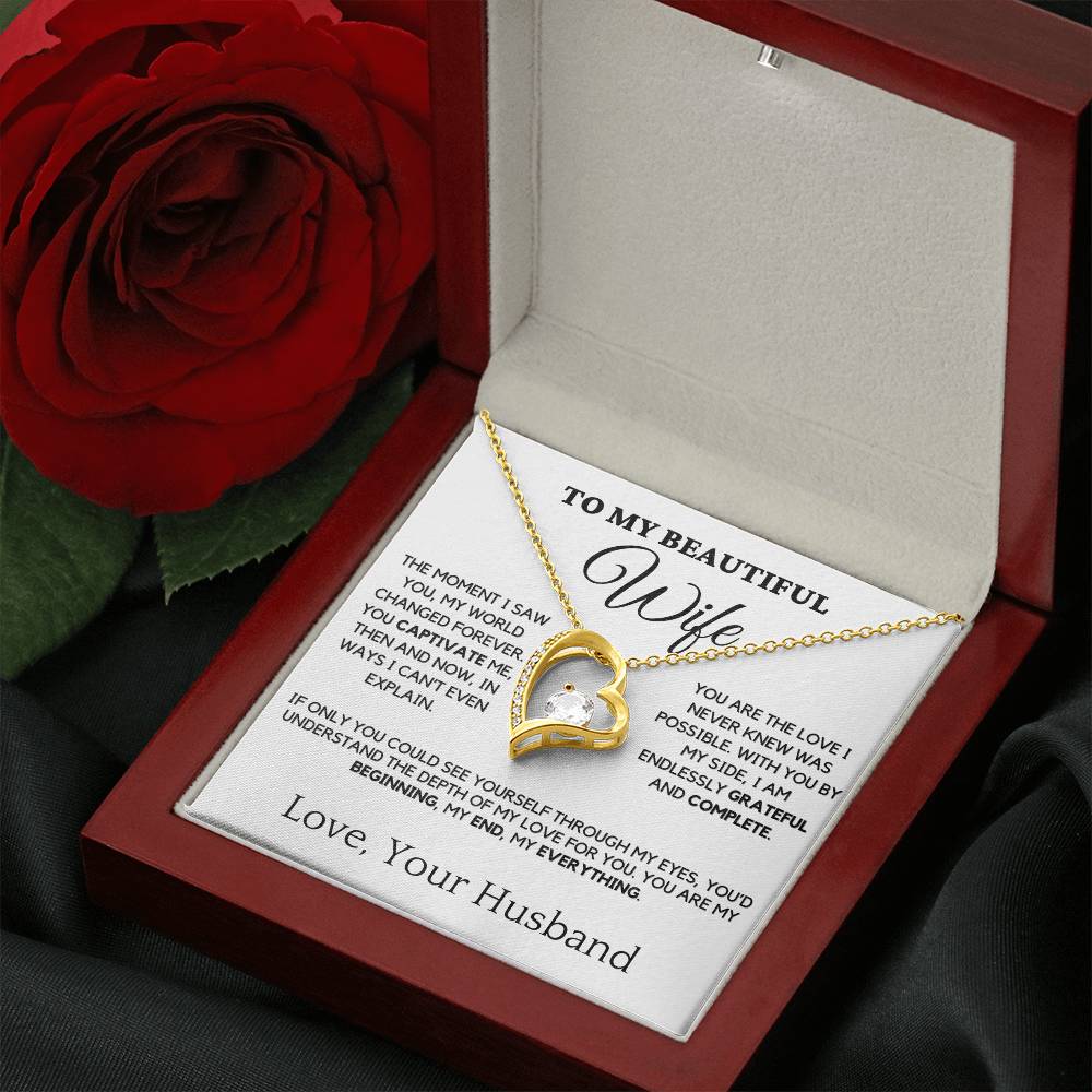 Gift For Wife From Husband - The Moment I Saw You