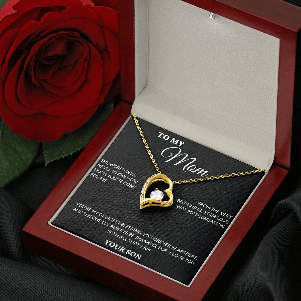 Gift For Mom From Son - The World Will Never Know How Much