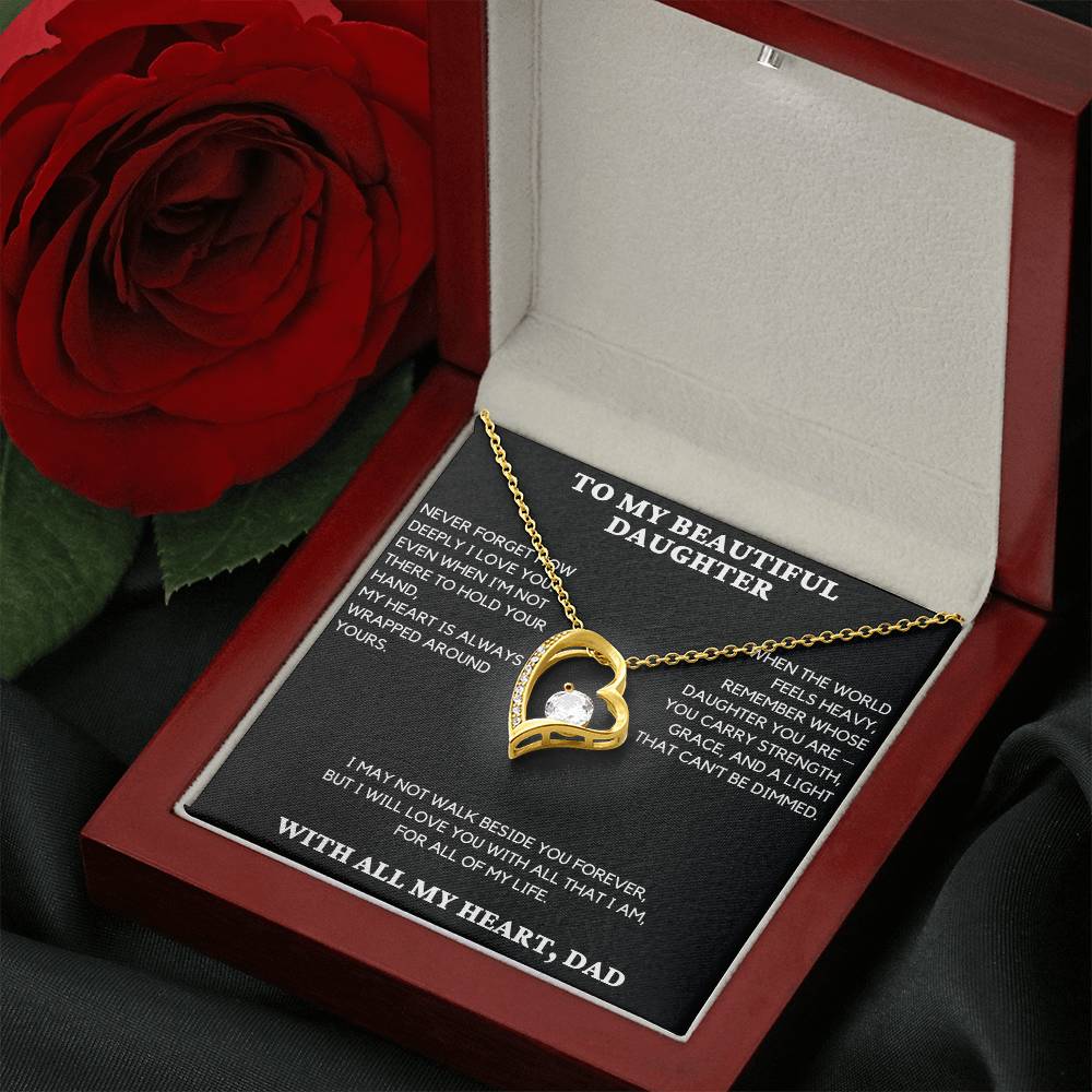 Gift For Daughter - Never Forget How Deeply I Love You