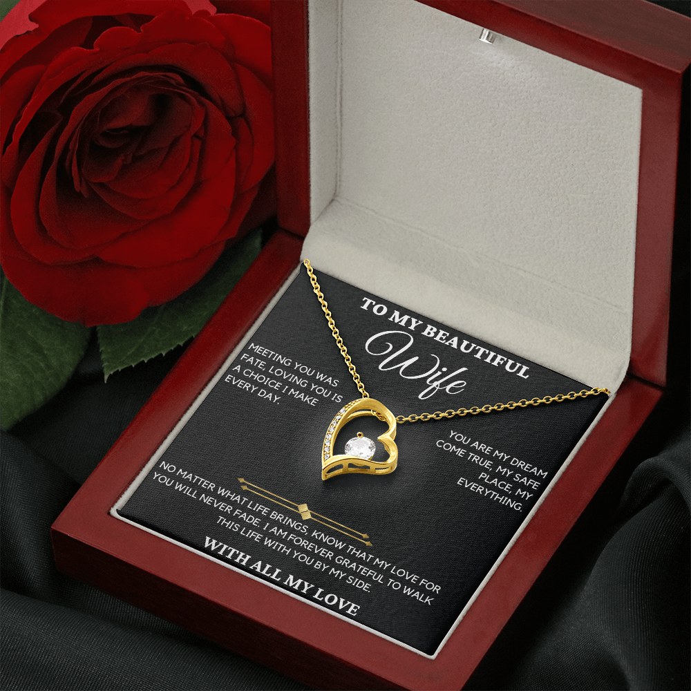 Gift For Wife From Husband - Meeting You Was Fate
