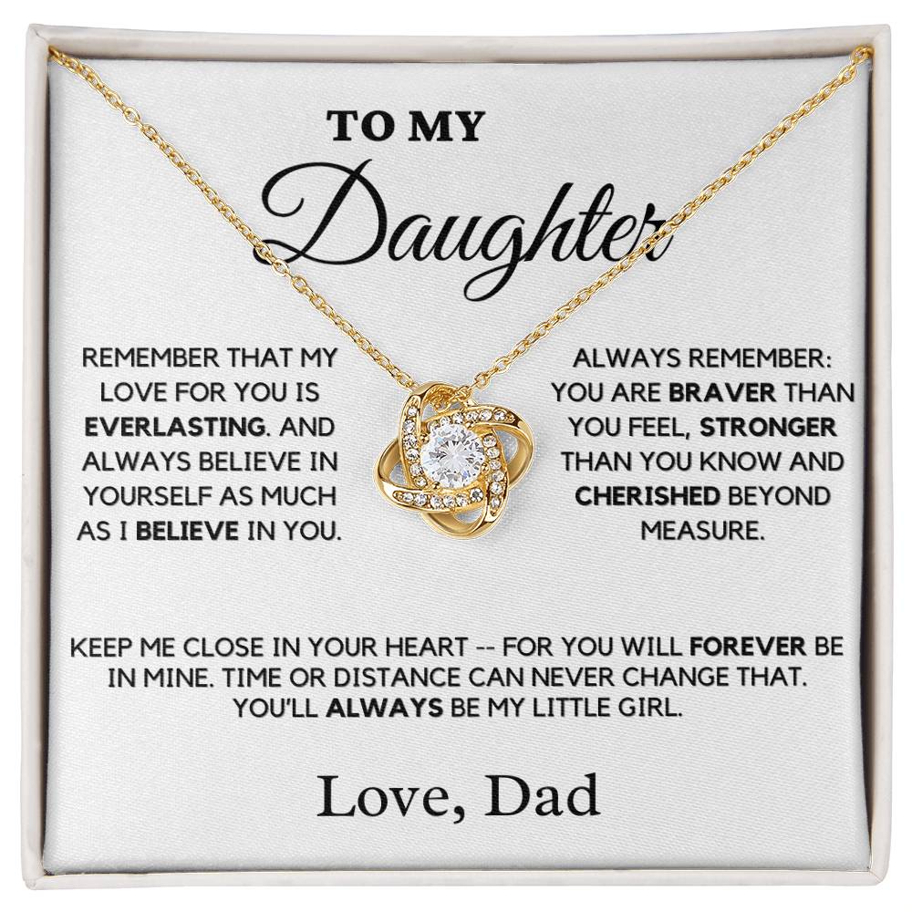 Gift For Daughter From Dad - Remember That My Love