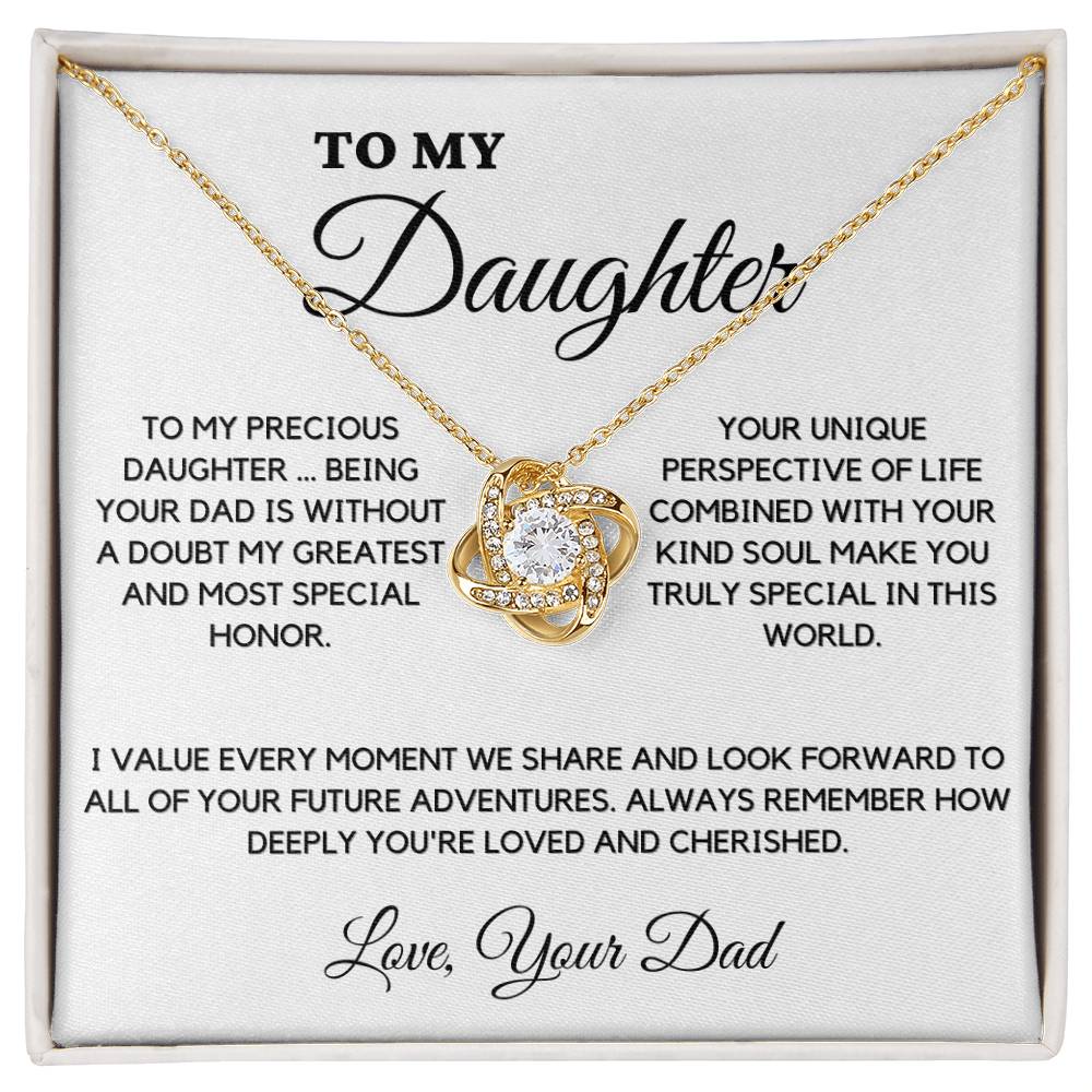Gift For Daughter From Dad - To My Precious Daughter