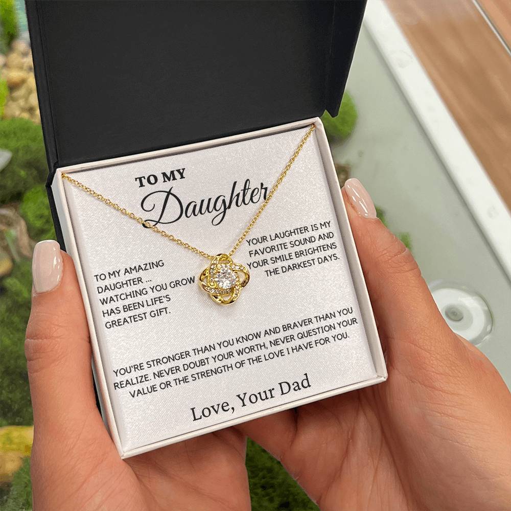 Gift For Daughter From Dad - To My Amazing Daughter