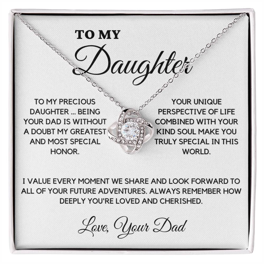 Gift For Daughter From Dad - To My Precious Daughter