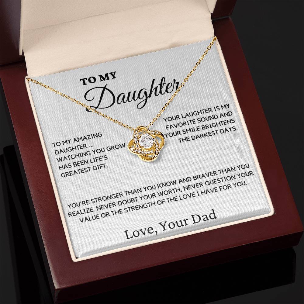 Gift For Daughter From Dad - To My Amazing Daughter
