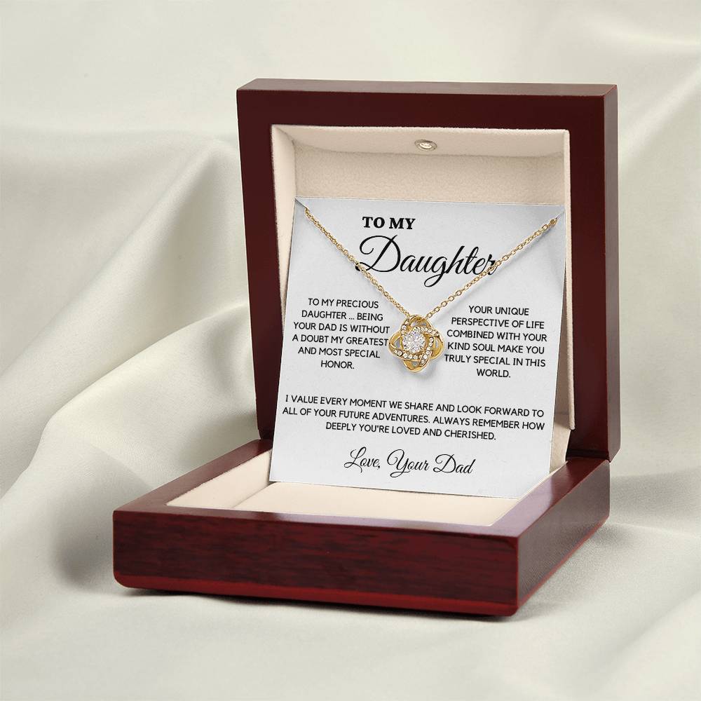 Gift For Daughter From Dad - To My Precious Daughter