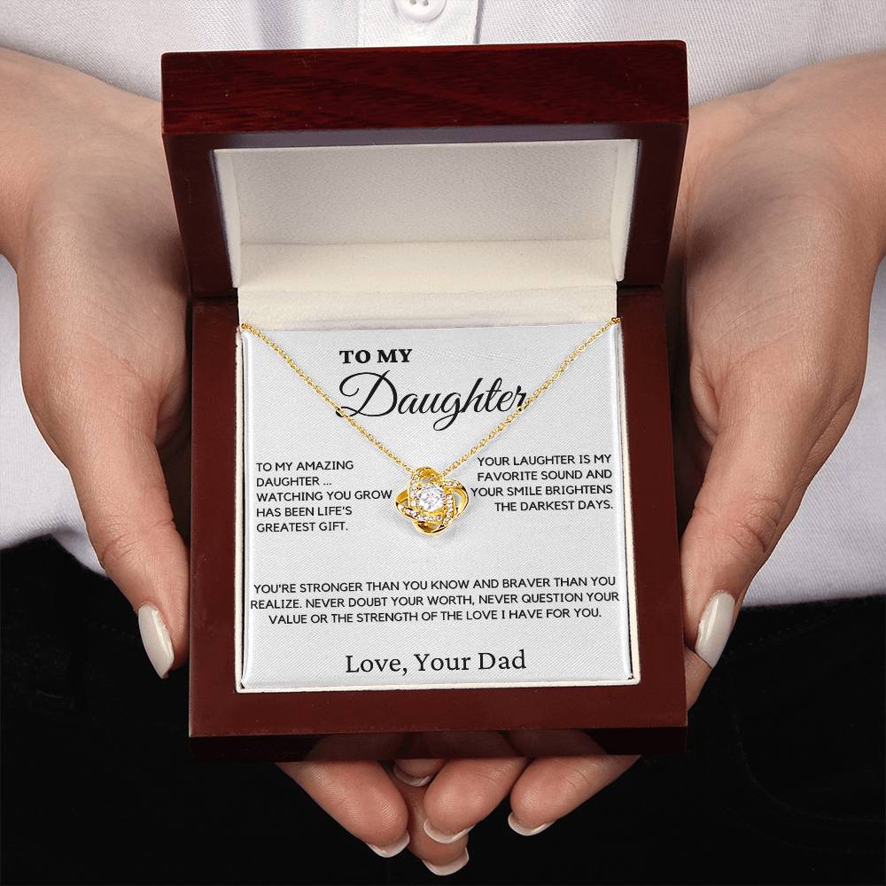 Gift For Daughter From Dad - To My Amazing Daughter