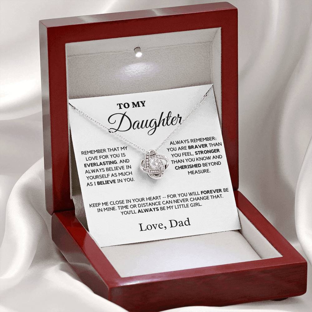Gift For Daughter From Dad - Remember That My Love