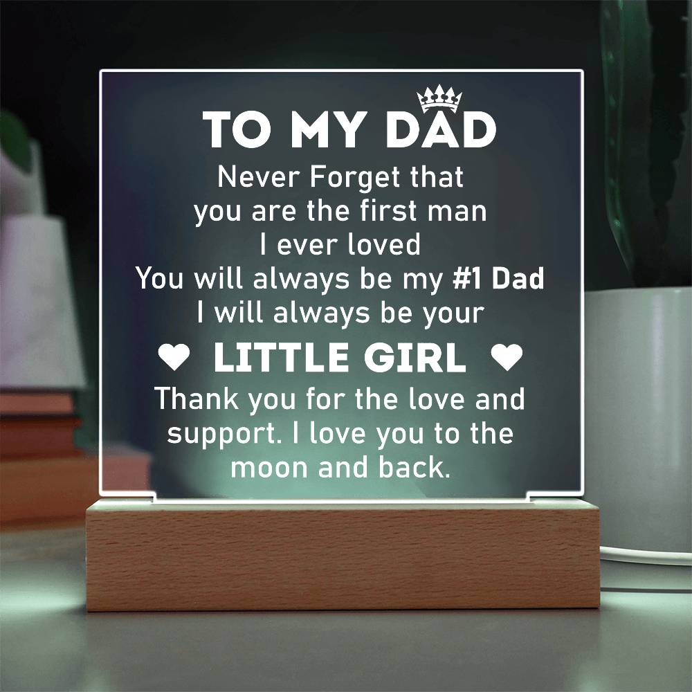 Gift For Dad - To My Dad Never Forget