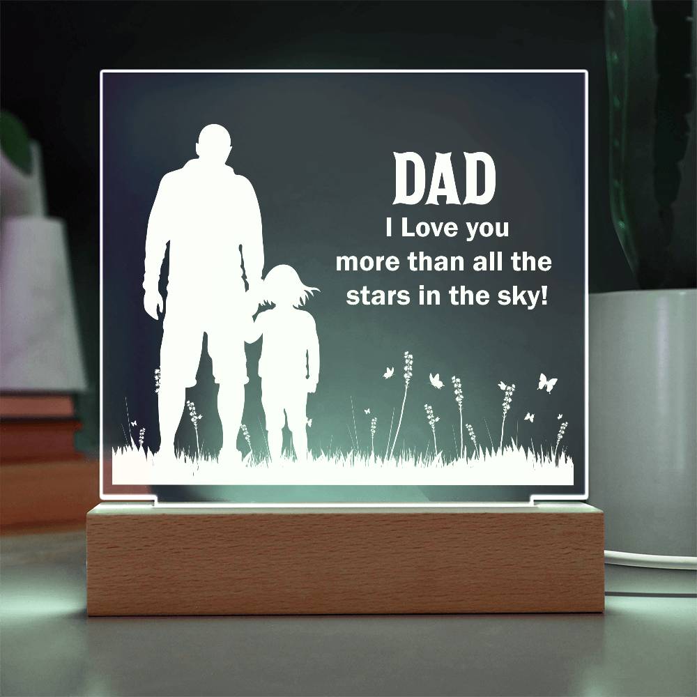 Gift For Dad - I Love You More Than All The