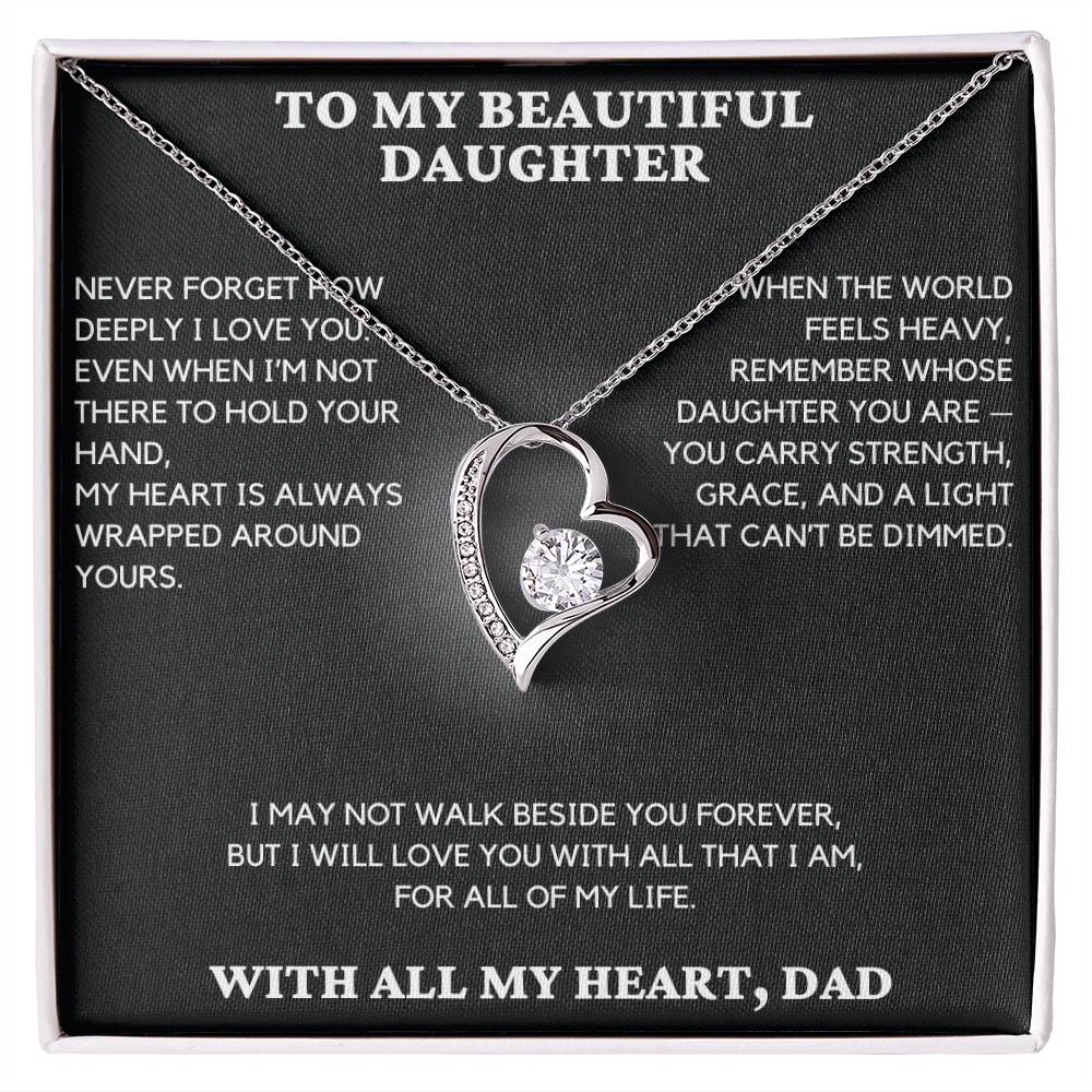 Gift For Daughter - Never Forget How Deeply I Love You