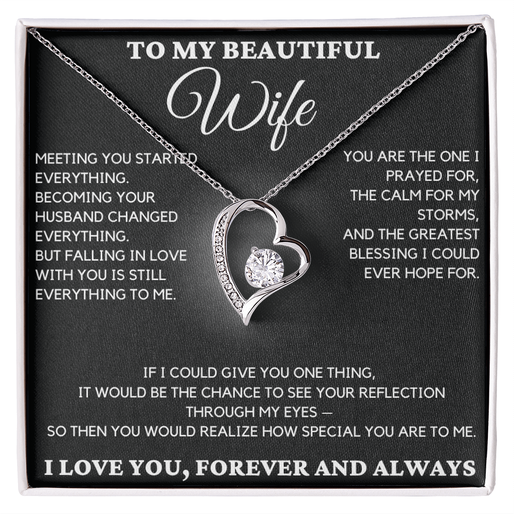 Gift For Wife From Husband - Meeting You Started Everything