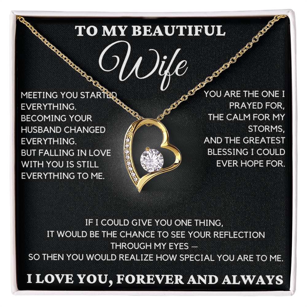 Gift For Wife From Husband - Meeting You Started Everything