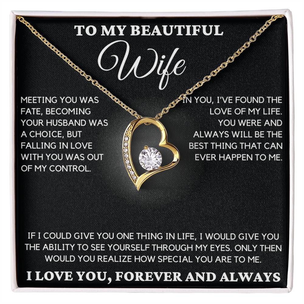 Gift For Wife - Meeting You Was Fate