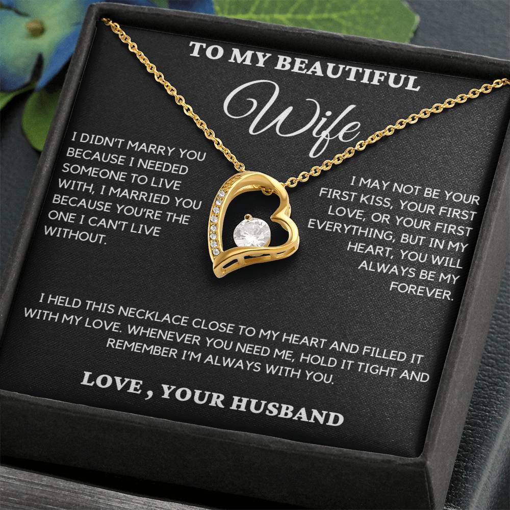Gift For Wife From Husband - I Didn't Marry You Because