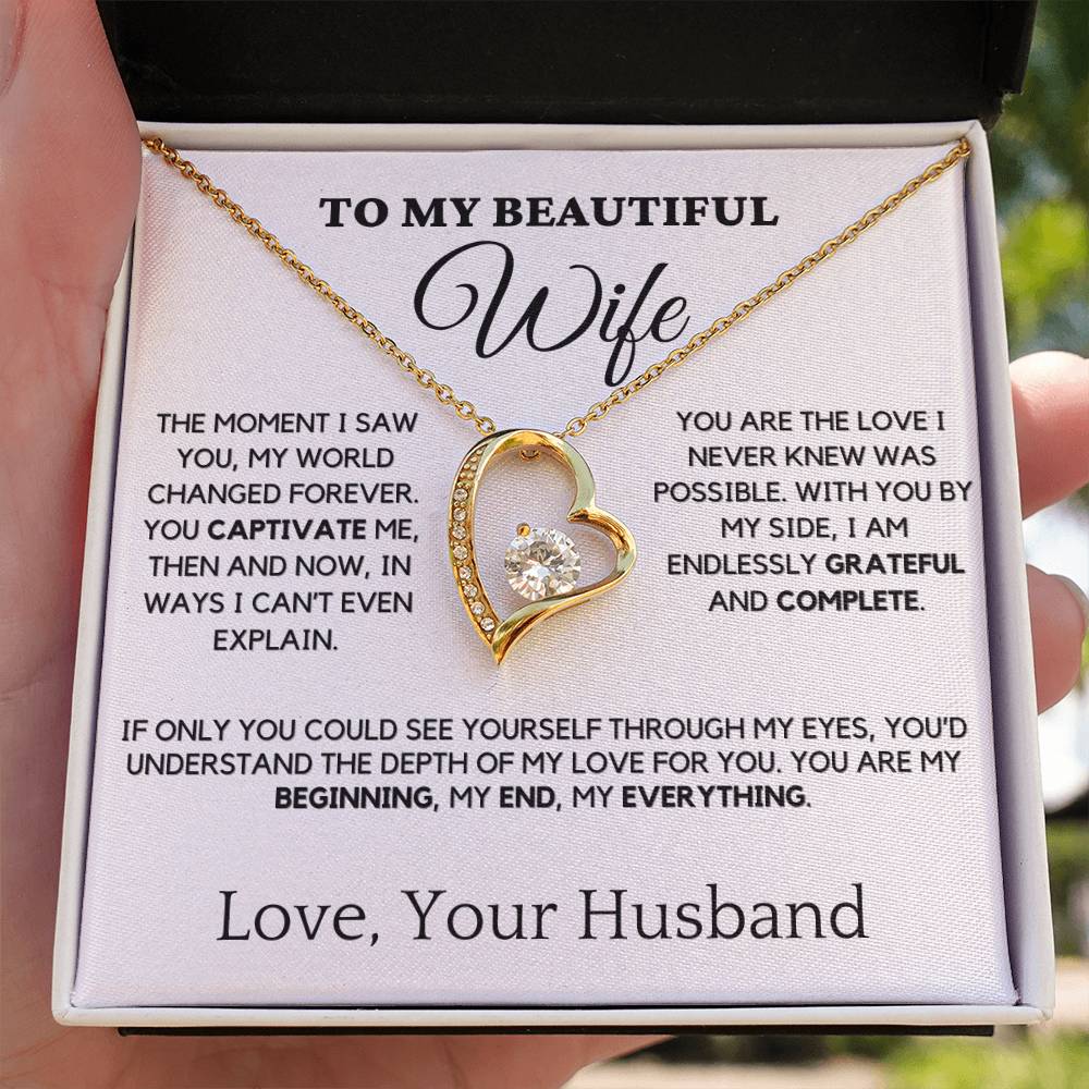 Gift For Wife From Husband - The Moment I Saw You