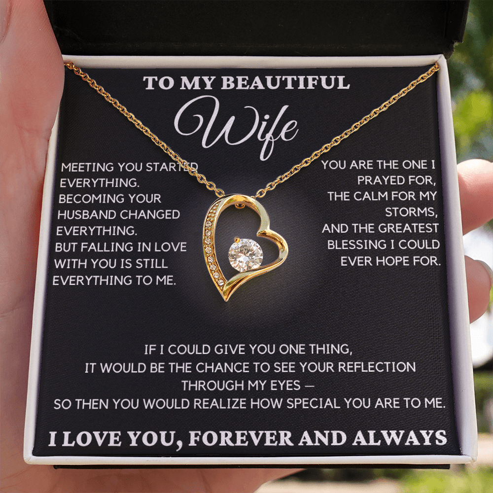 Gift For Wife From Husband - Meeting You Started Everything