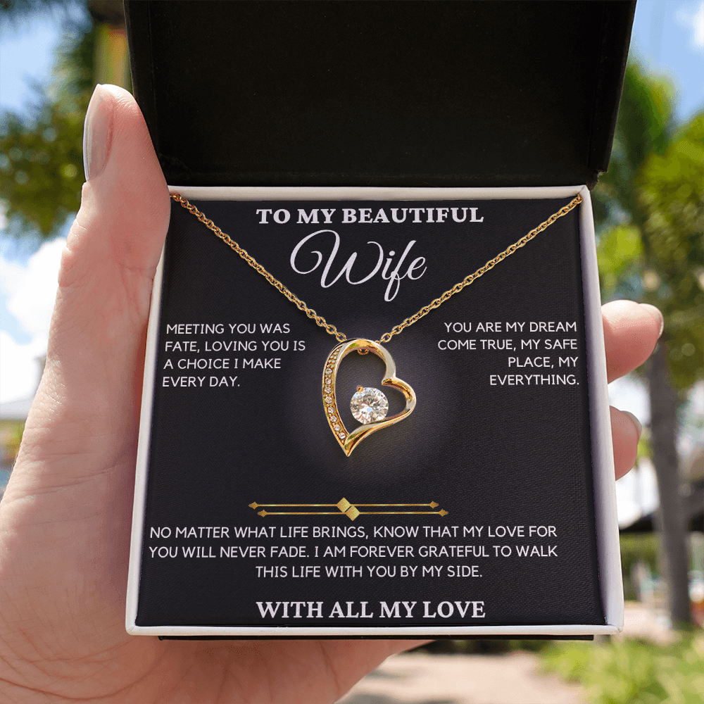 Gift For Wife From Husband - Meeting You Was Fate