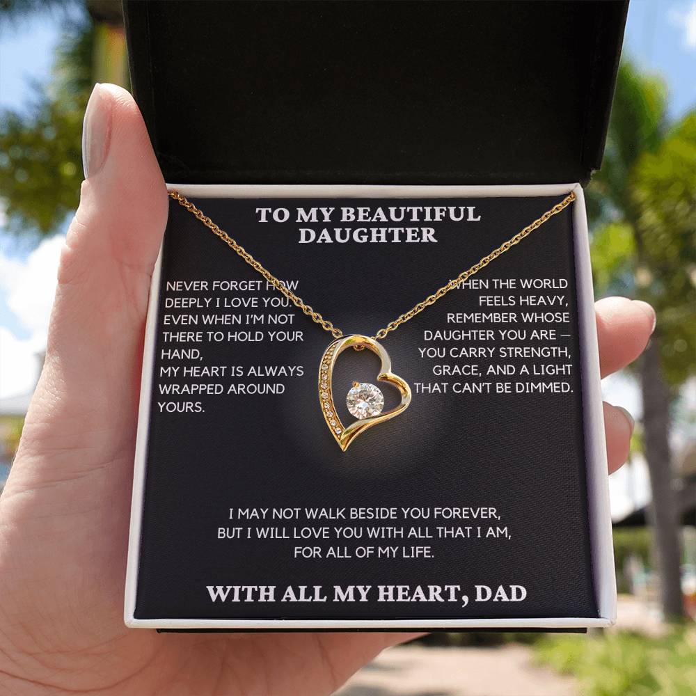 Gift For Daughter - Never Forget How Deeply I Love You