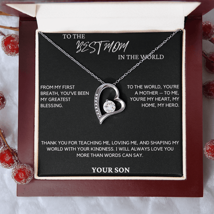 Gift For Mom From Son - From My First Breath