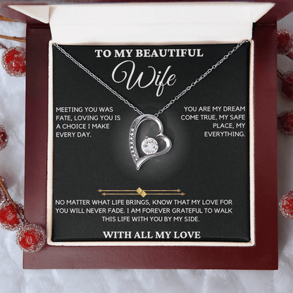 Gift For Wife From Husband - Meeting You Was Fate