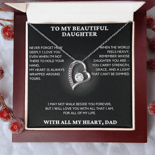 Gift For Daughter - Never Forget How Deeply I Love You