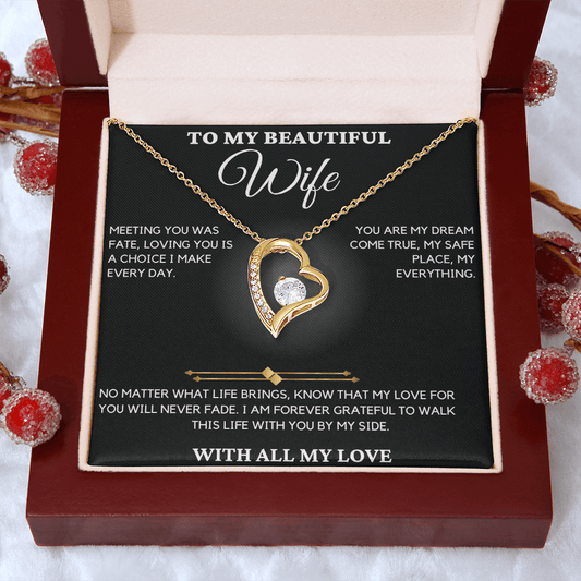 Gift For Wife From Husband - Meeting You Was Fate