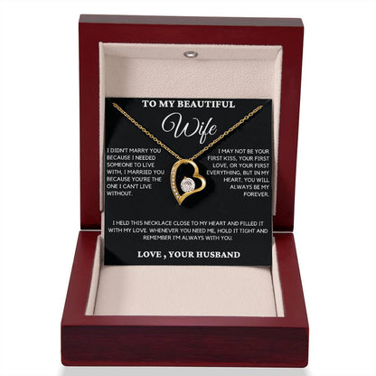 Gift For Wife From Husband - I Didn't Marry You Because