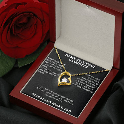 Gift For Daughter - Never Forget How Deeply I Love You