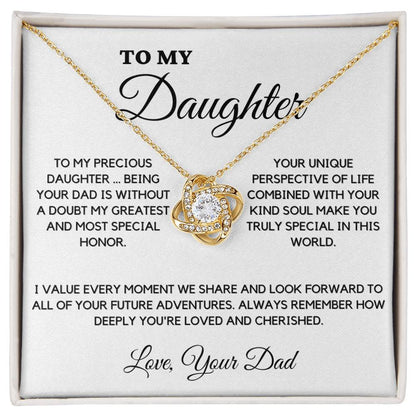 Gift For Daughter From Dad - To My Precious Daughter