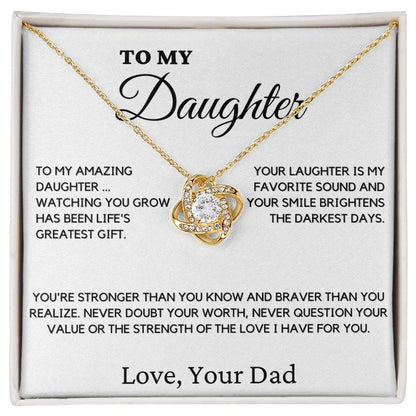 Gift For Daughter From Dad - To My Amazing Daughter