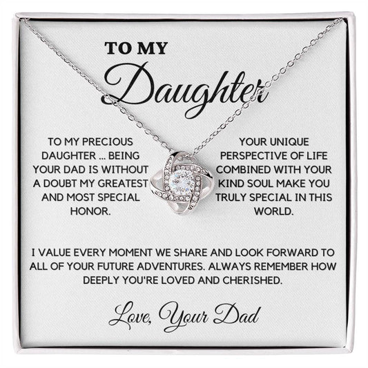Gift For Daughter From Dad - To My Precious Daughter