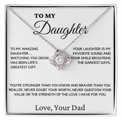 Gift For Daughter From Dad - To My Amazing Daughter