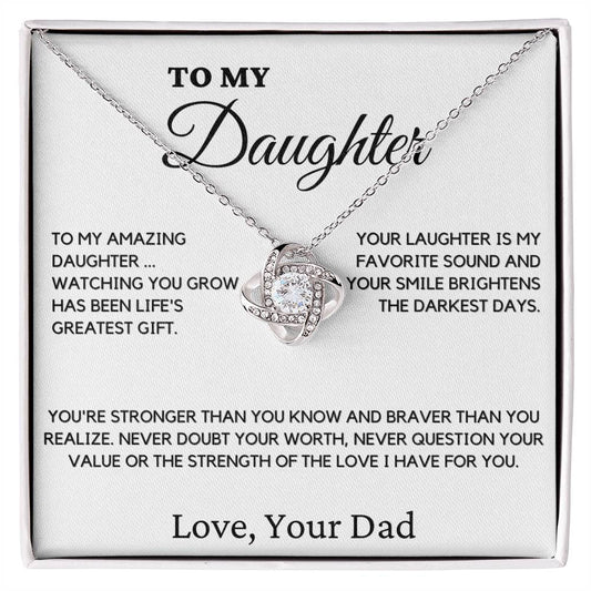 Gift For Daughter From Dad - To My Amazing Daughter