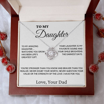 Gift For Daughter From Dad - To My Amazing Daughter