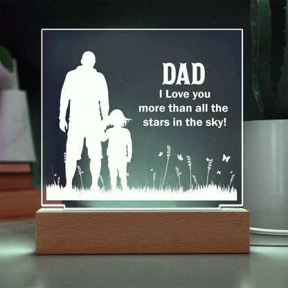 Gift For Dad - I Love You More Than All The