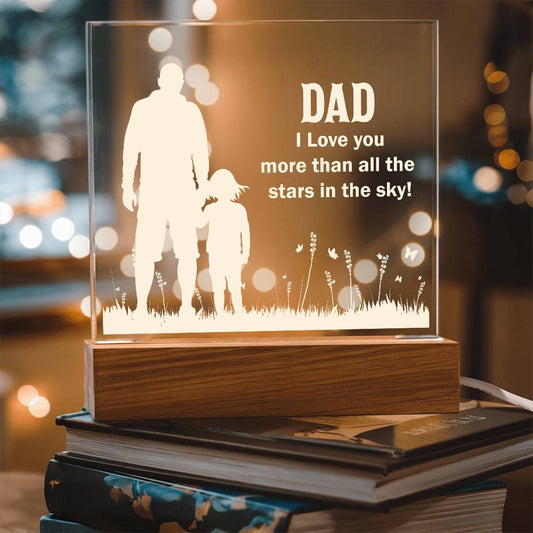 Gift For Dad - I Love You More Than All The
