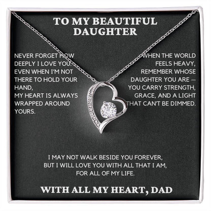 Gift For Daughter - Never Forget How Deeply I Love You